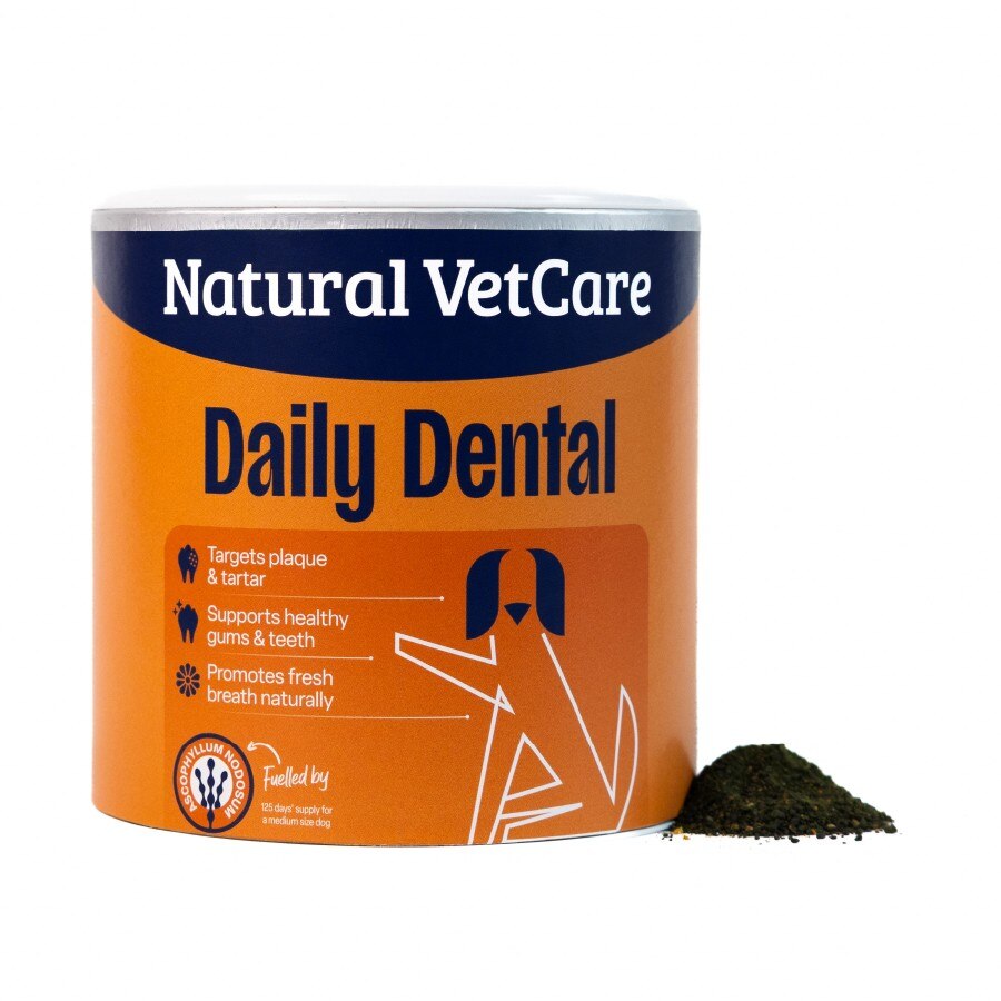 Natural VetCare Natural Vetcare Daily Dental Powder Supplement pet food packaging